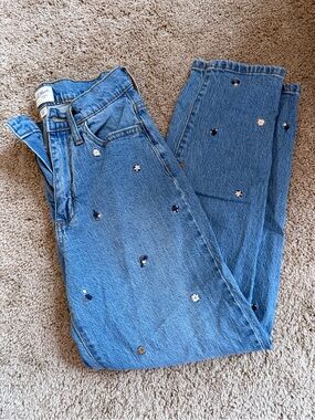 Embroidered Jeans